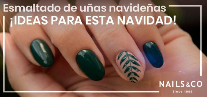 Esmaltado de uñas navideñas. ¡Ideas de esmaltes para esta Navidad!