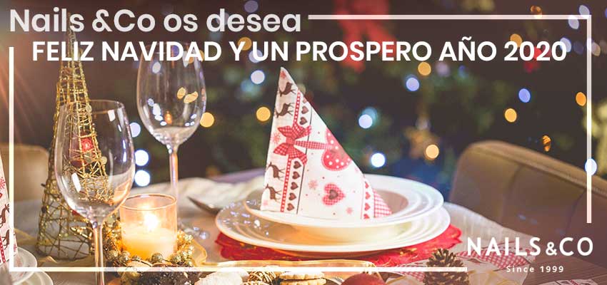 Nails & Co os desea una Feliz Navidad y un próspero año 2020